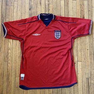 2004 ENGLAND UMBRO Soccer Reversible JERSEY